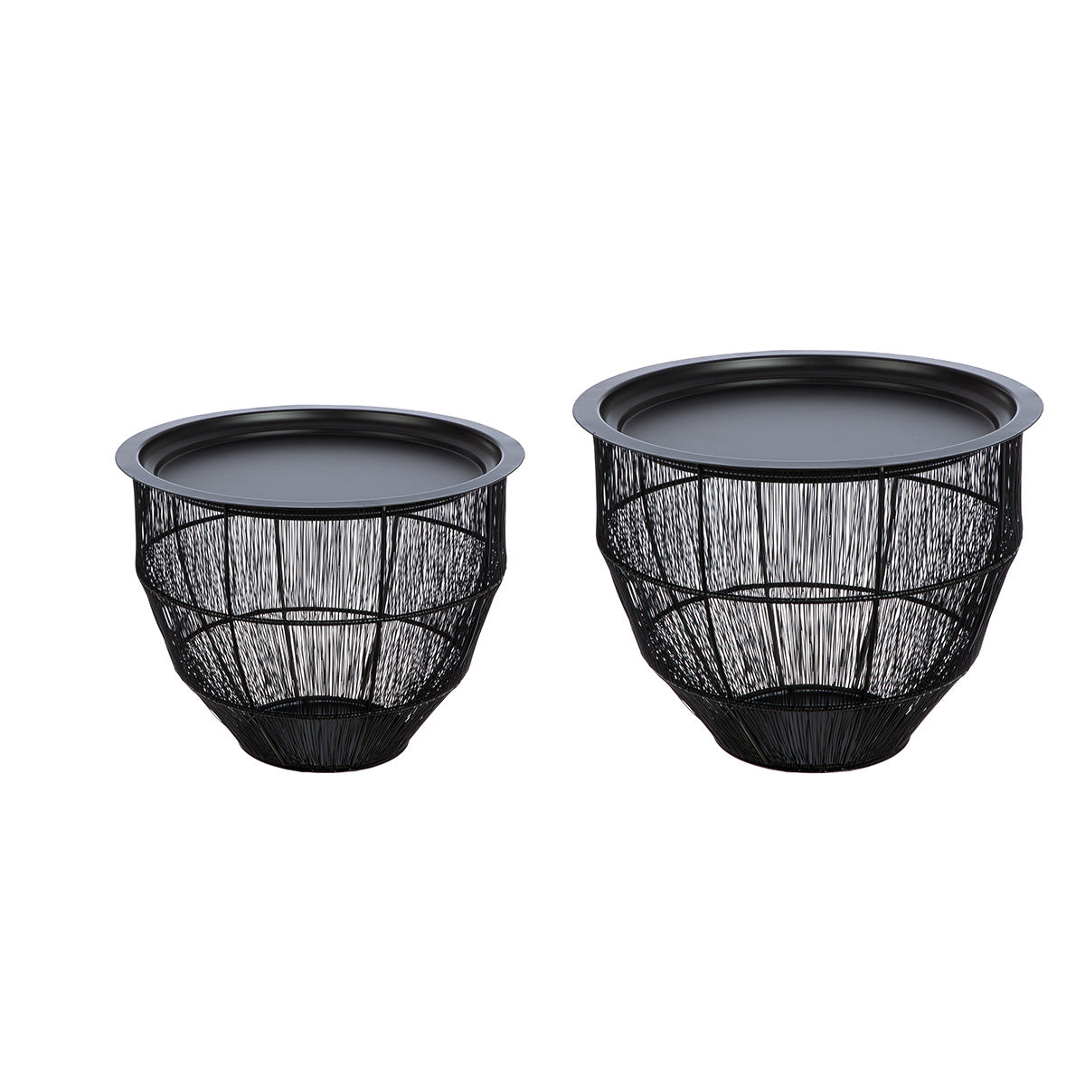 Strive Ronde Metalen Bijzettafels Set