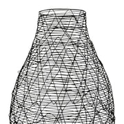 Wire Bolvaas Zwart Metaal