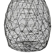 Wire Bolvaas Zwart Metaal