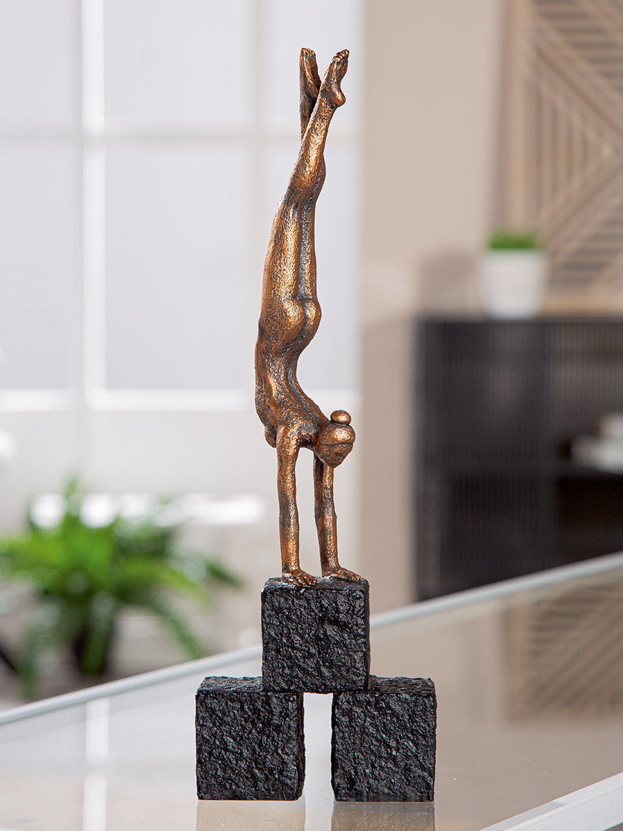 Movement Vrouwenfiguur Brons Decoratie