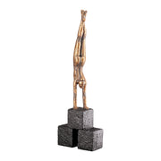 Movement Vrouwenfiguur Brons Decoratie