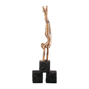 Movement Vrouwenfiguur Brons Decoratie