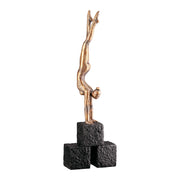 Movement Vrouwenfiguur Brons Decoratie