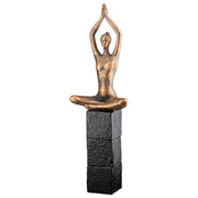Movement Vrouwenfiguur Brons Elegant
