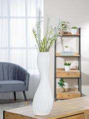 Faro Organische Vaas Wit 40.5 cm