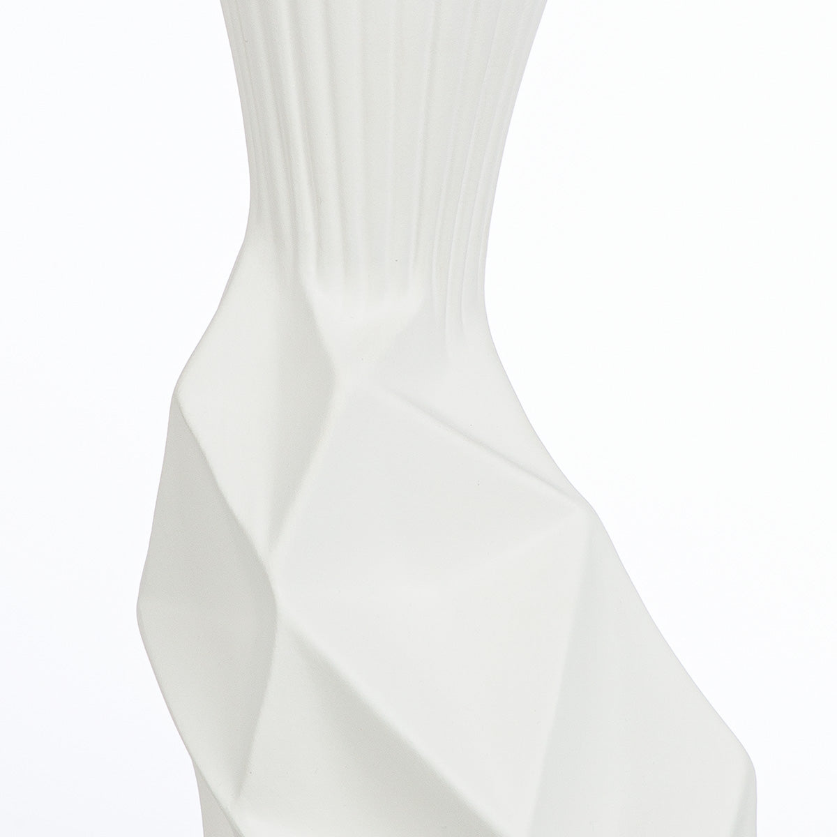 Pisa Vaas Wit Keramiek 44 cm