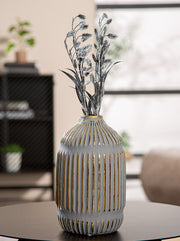 Valencia Vaas Grijs-Goud 23/32.5 cm