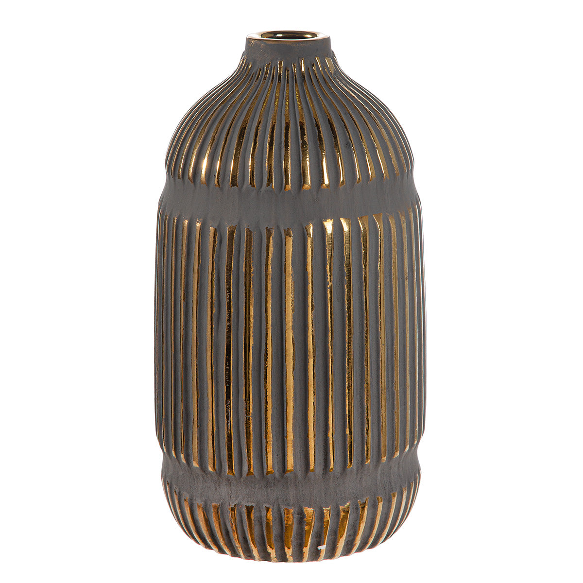Valencia Vaas Grijs-Goud 23/32.5 cm