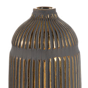 Valencia Vaas Grijs-Goud 23/32.5 cm