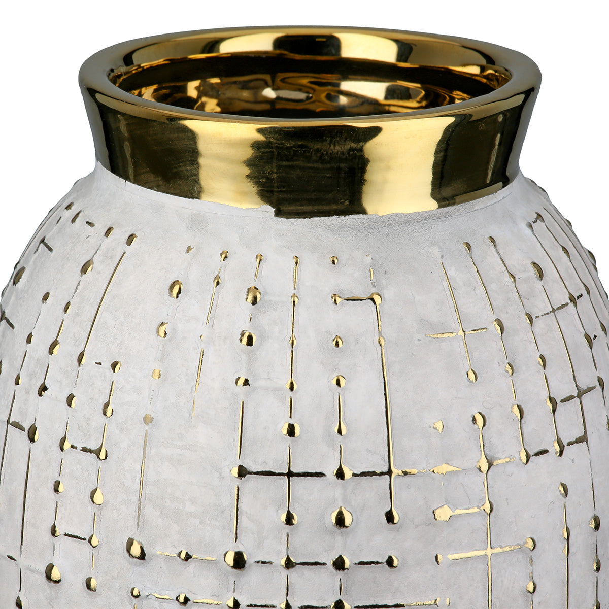Madrid Bolvaas Beige-Goud 25/33 cm