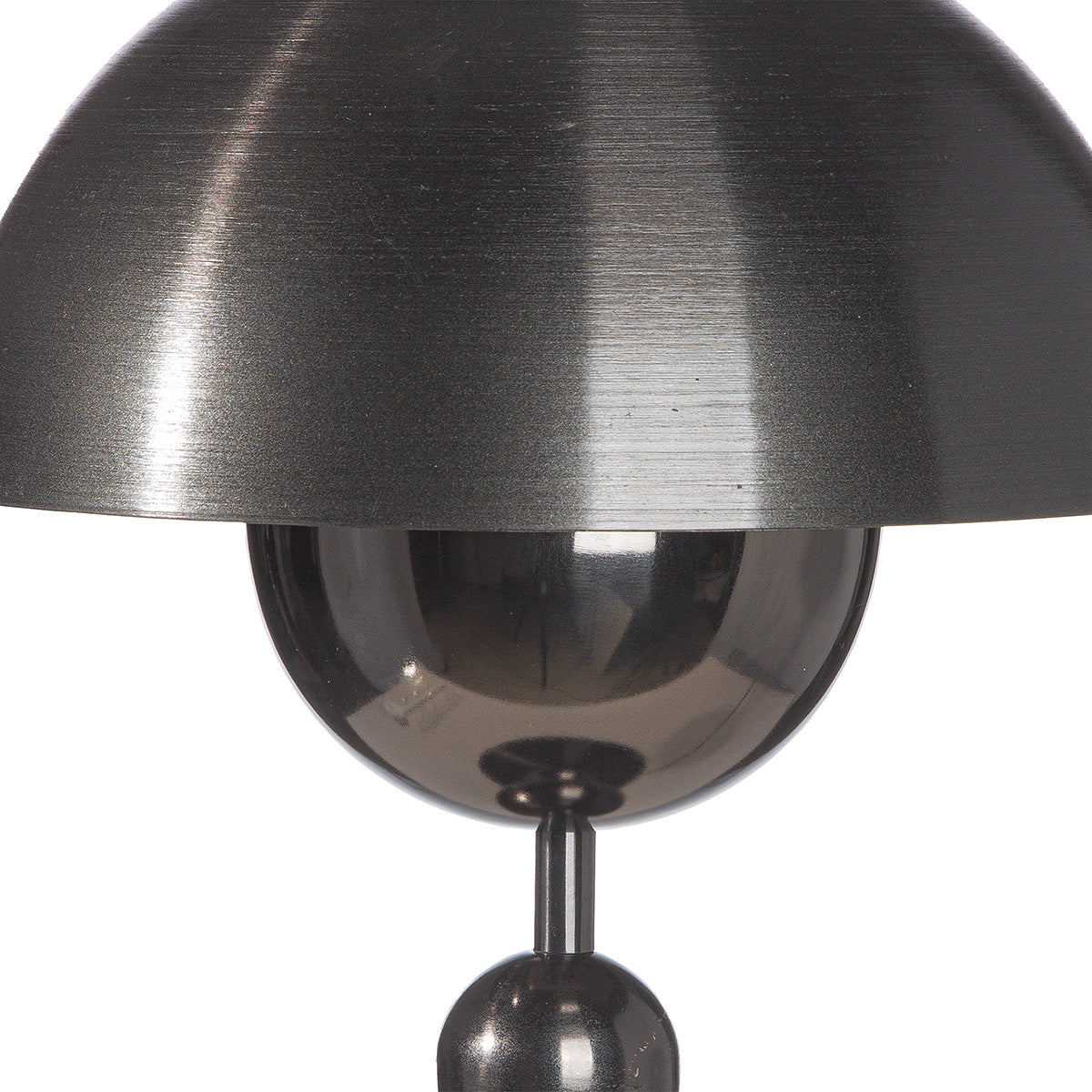 Metallique Bol Tafellamp Zilver