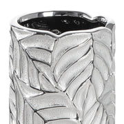 Faggio Cilindervaas Zilver 20/25 cm