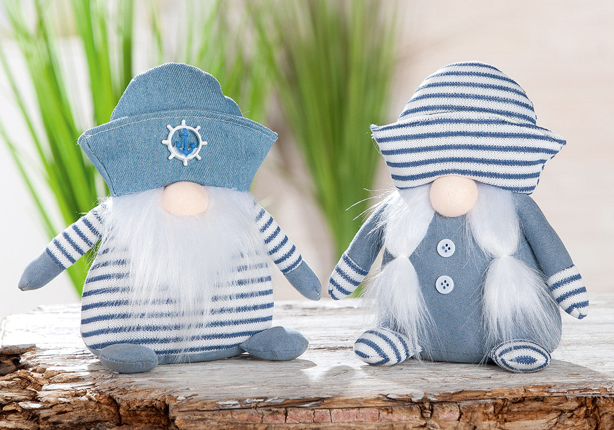 Sandro Textielfiguur Blauw-Wit