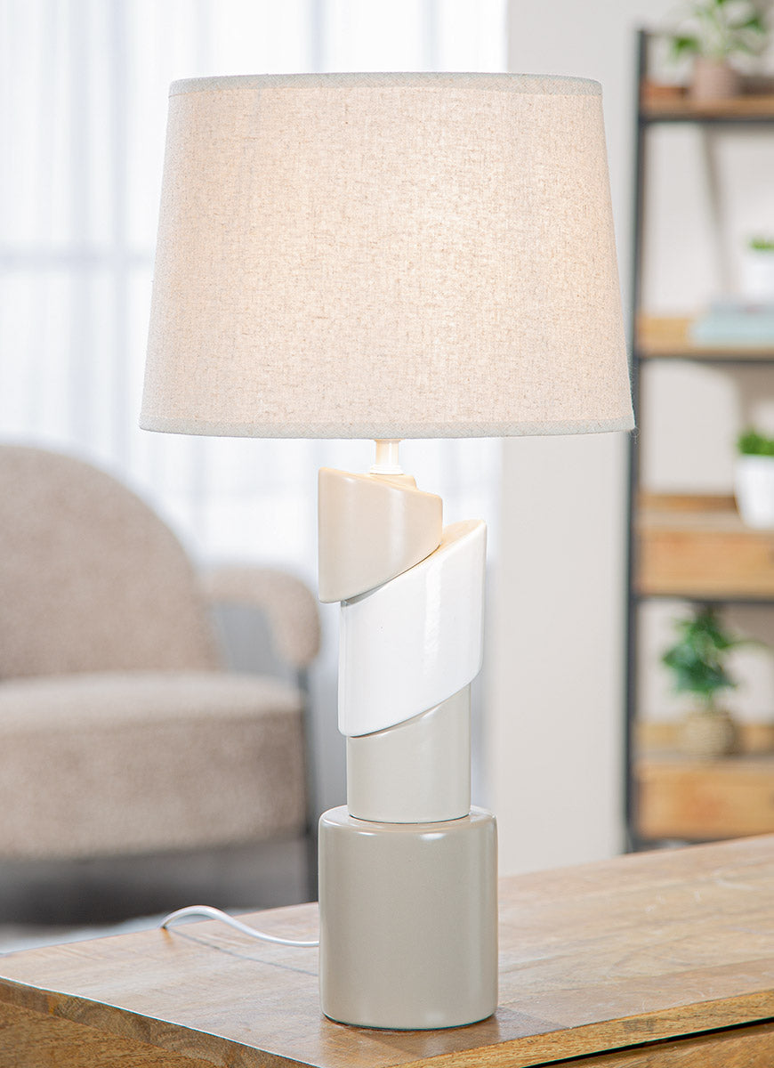 Palier Tafellamp Keramiek Rond