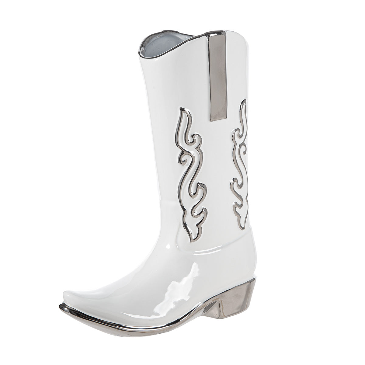 Cowboystiefel Vaas Wit-Zilver 29.5 cm