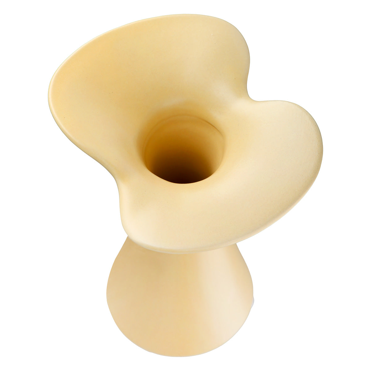 Fleur Kraagvaas Bloem Geel 12.5 cm