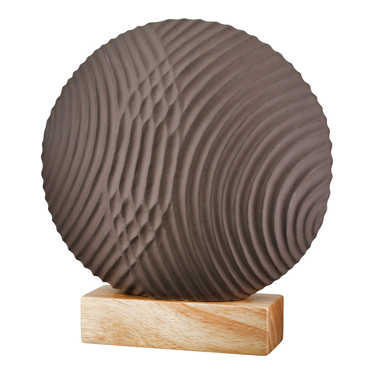 Malea Ronde Keramiek Sculptuur