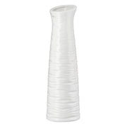 Diverso Glanzende Vaas Wit 33.5 cm
