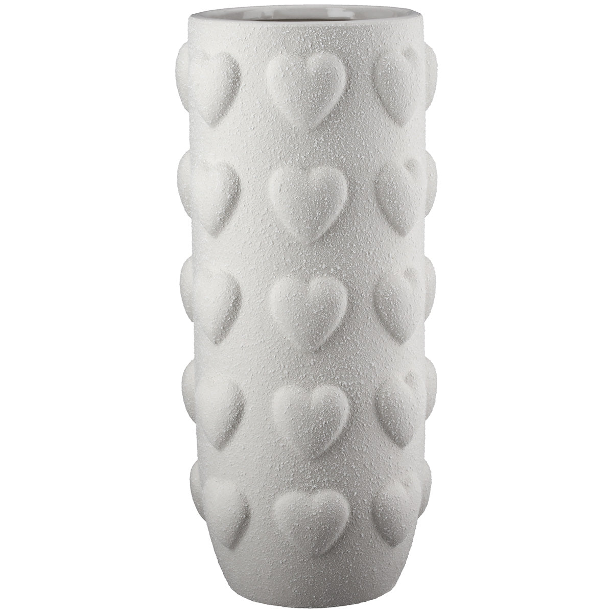 Herzlich Vaas Wit Keramiek 24.5 cm