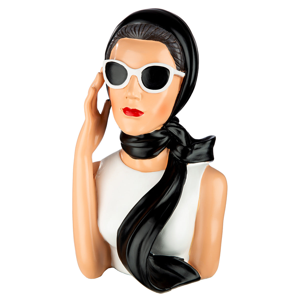 Lady Audrey Figuur Zwart Wit
