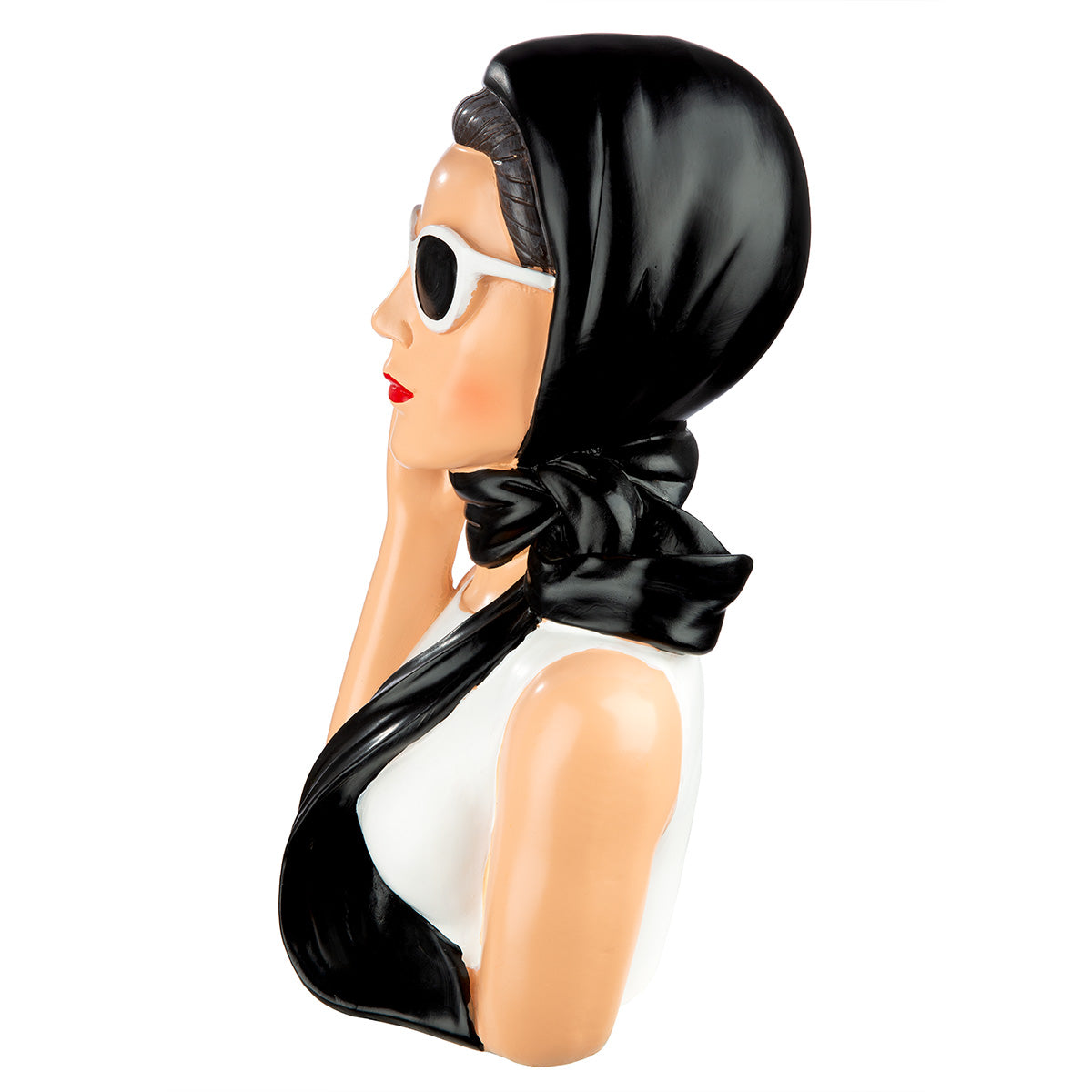 Lady Audrey Figuur Zwart Wit