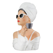 Lady Audrey Figuur Wit Zwart