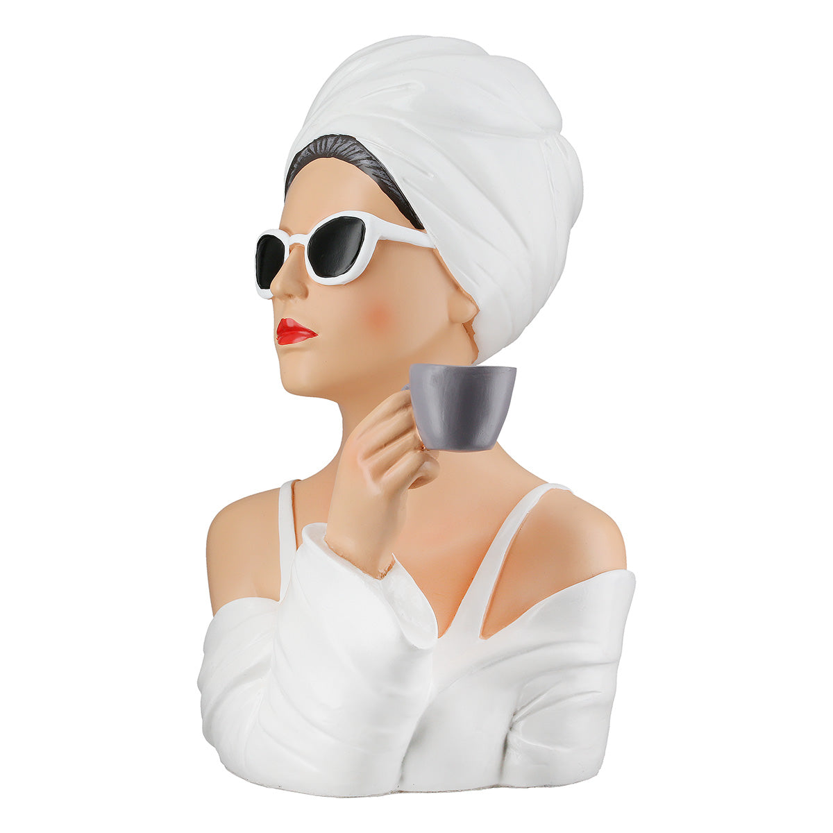 Lady Audrey Figuur Wit Zwart