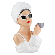 Lady Audrey Figuur Wit Zwart