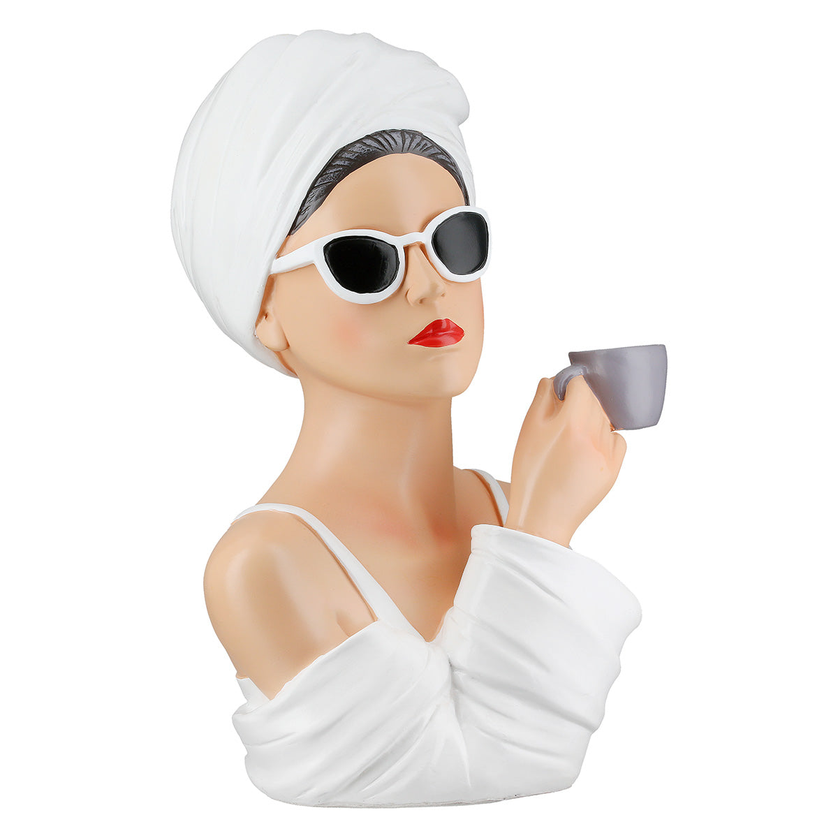 Lady Audrey Figuur Wit Zwart