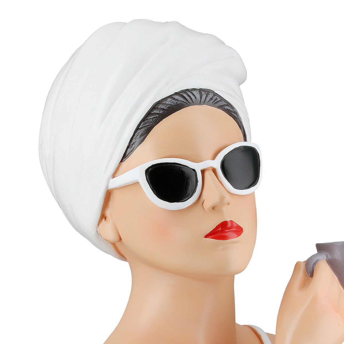 Lady Audrey Figuur Wit Zwart