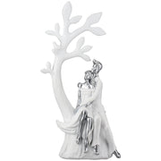 Together Paar Boom Figuur Wit