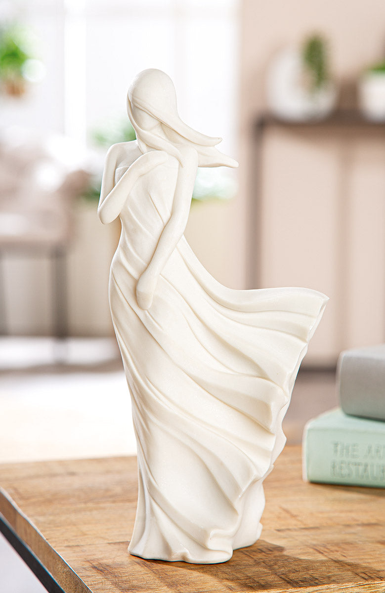 Girl in the Wind Figuur Wit