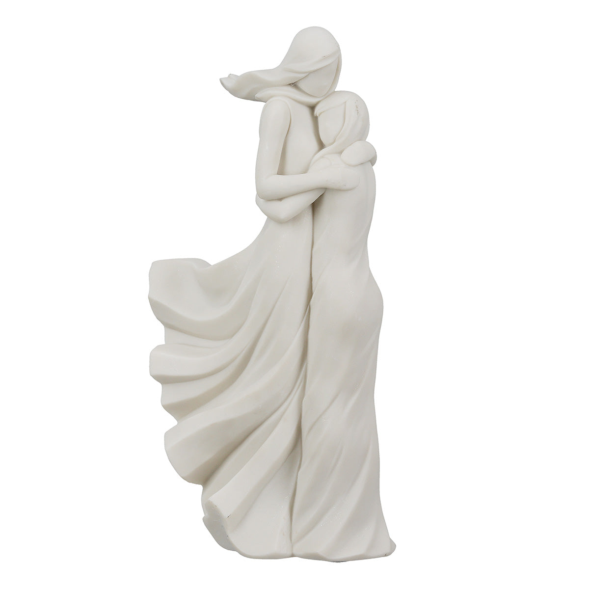 Familie Figuur Mom & Daughter Wit