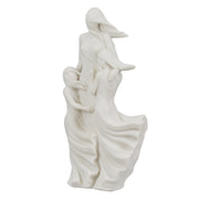 Familie Figuur In The Wind Wit