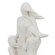 Familie Figuur In The Wind Wit