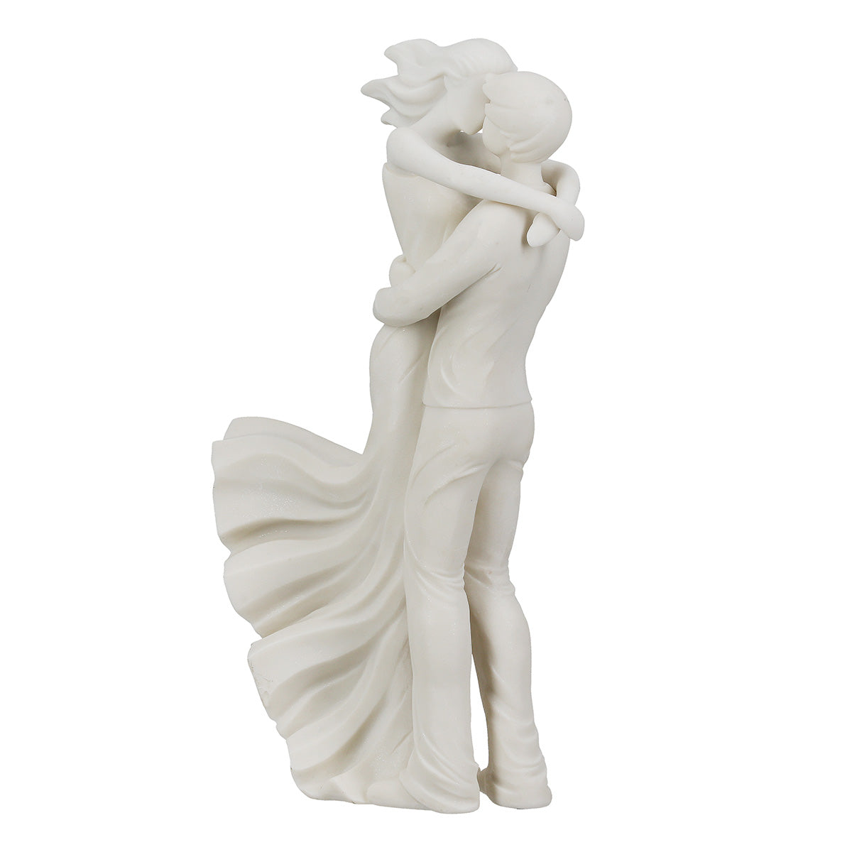 Couple in the Wind Paar Wit