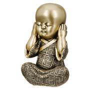 Monk Buddha Beeld Goud