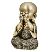 Monk Buddha Beeld Goud