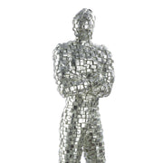 Boxes Persoon Sculptuur Zilver