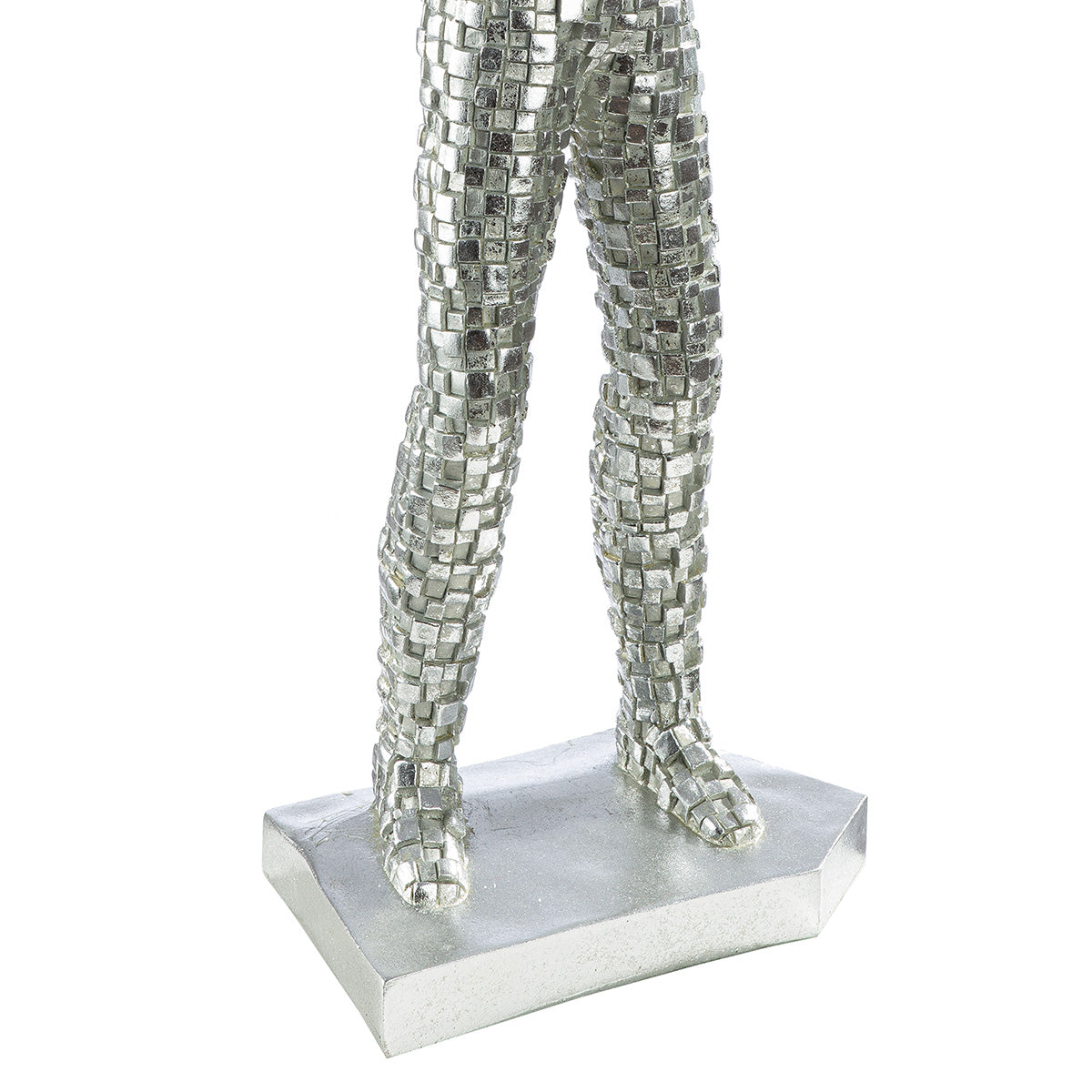 Boxes Persoon Sculptuur Zilver
