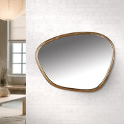 Dourada organische spiegel goud 74 cm