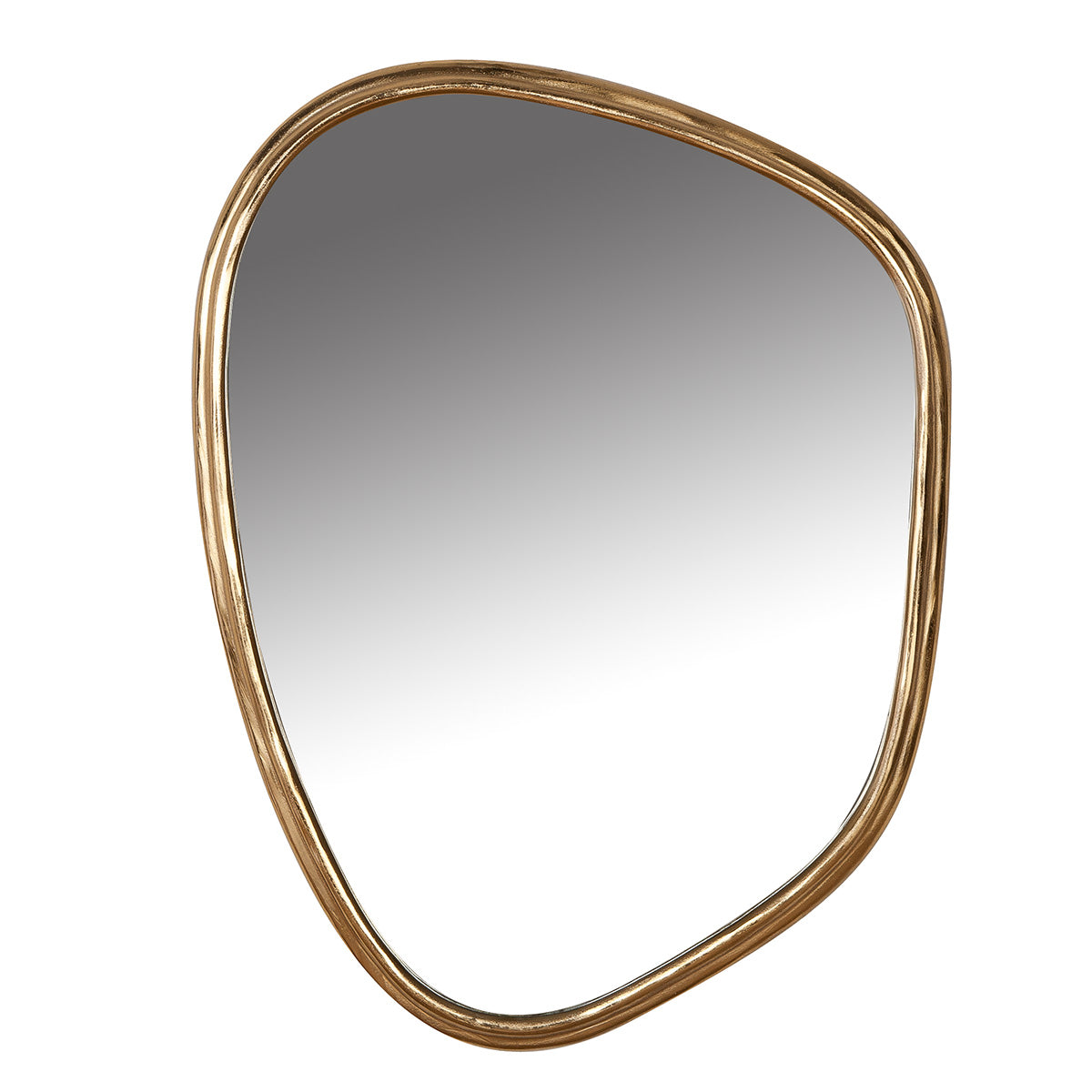 Dourada organische spiegel goud 74 cm