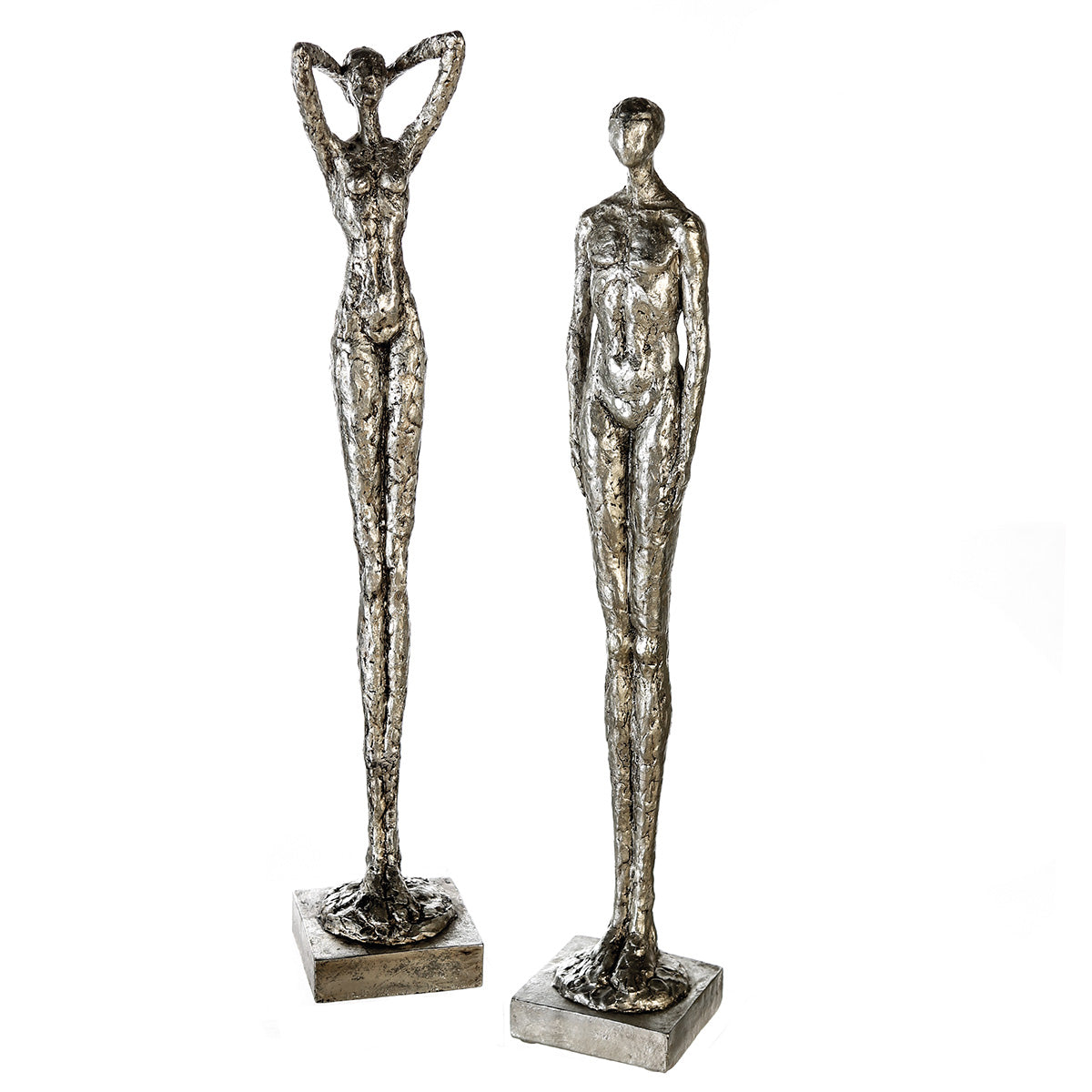 Millenium Koppel Sculptuur Zilver