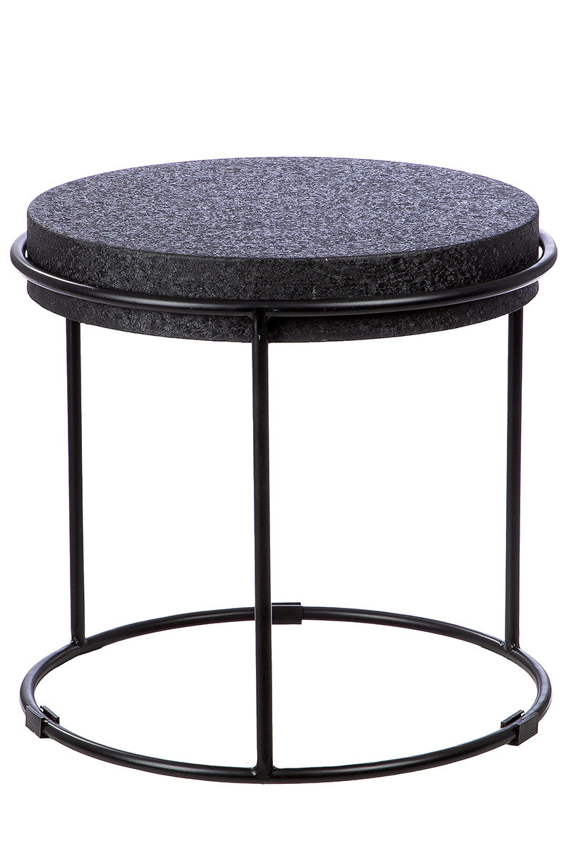Rotonda Ronde IJzeren Bijzettafels Set