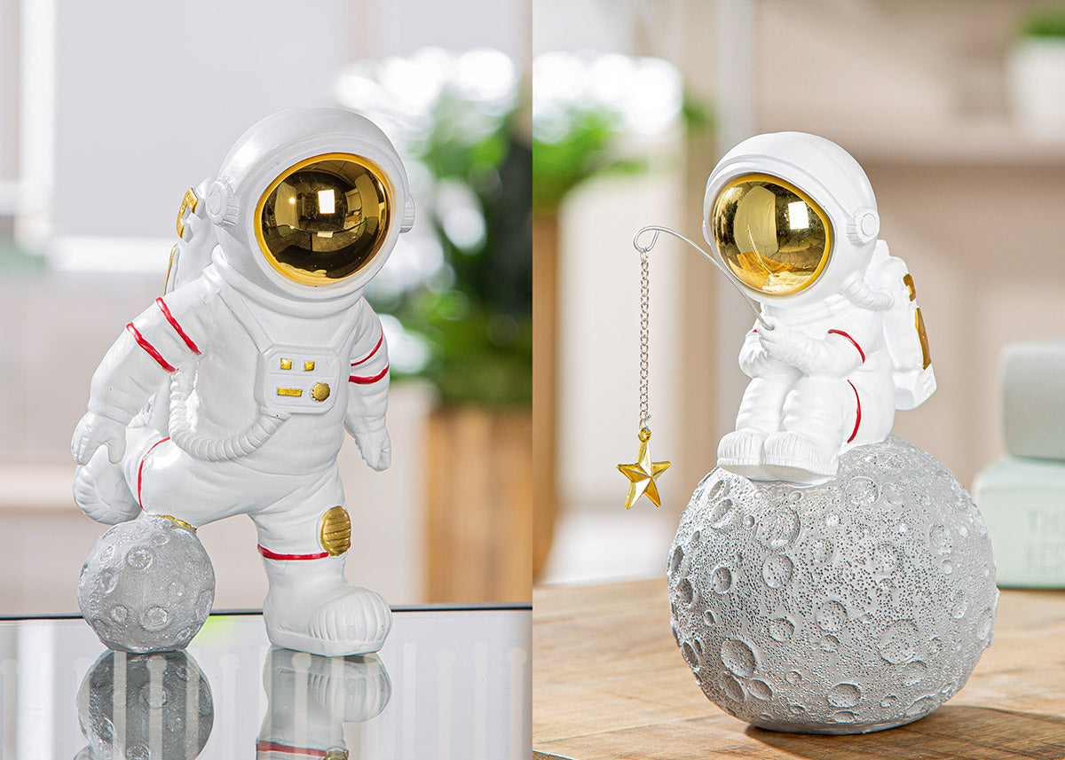 Astronaut Figuur Galileo Grijs