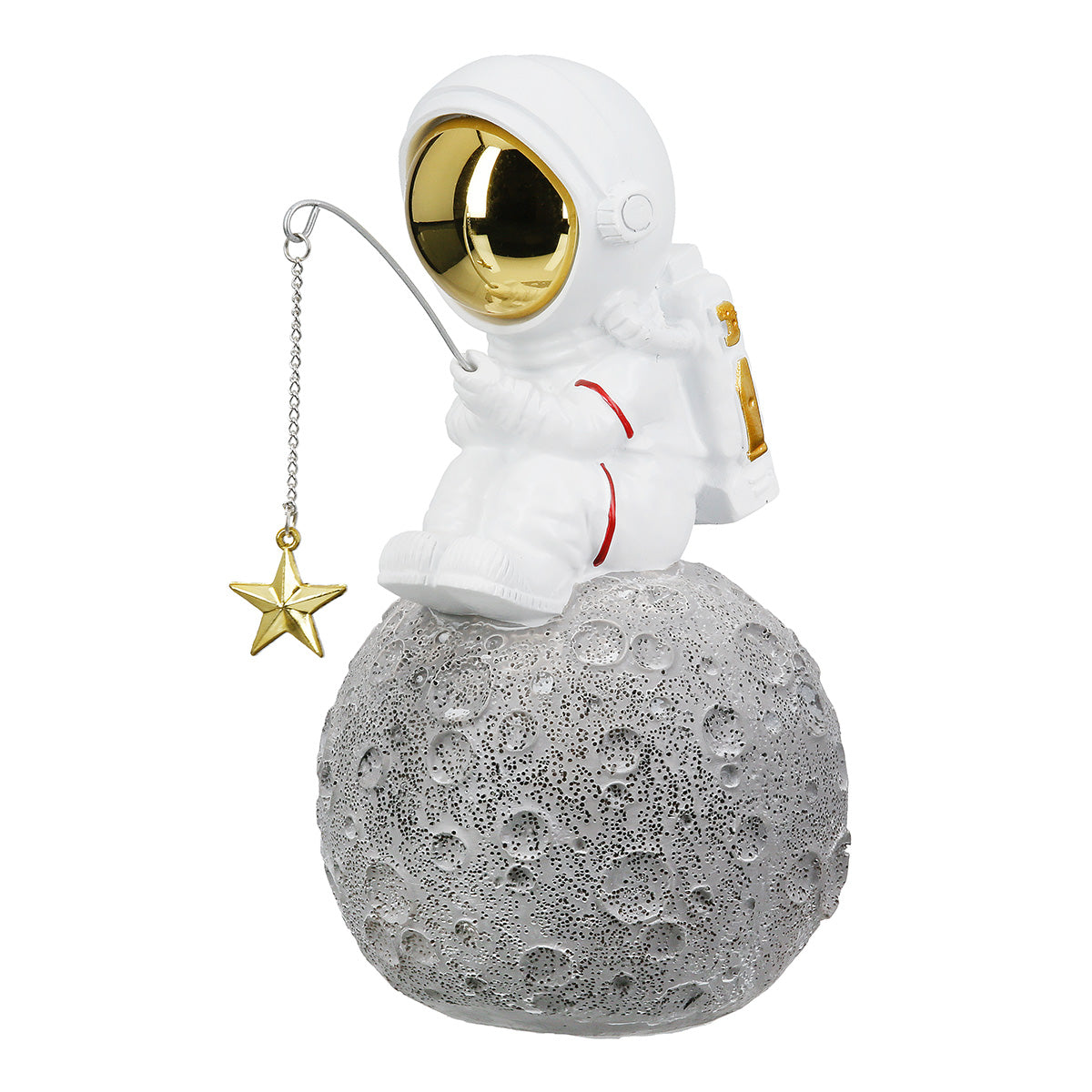 Astronaut Figuur Galileo Grijs