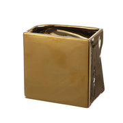 Volto Gezichtsvaas Goud 16 cm