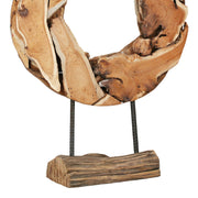 Manila Rond Houten Wanddecoratie