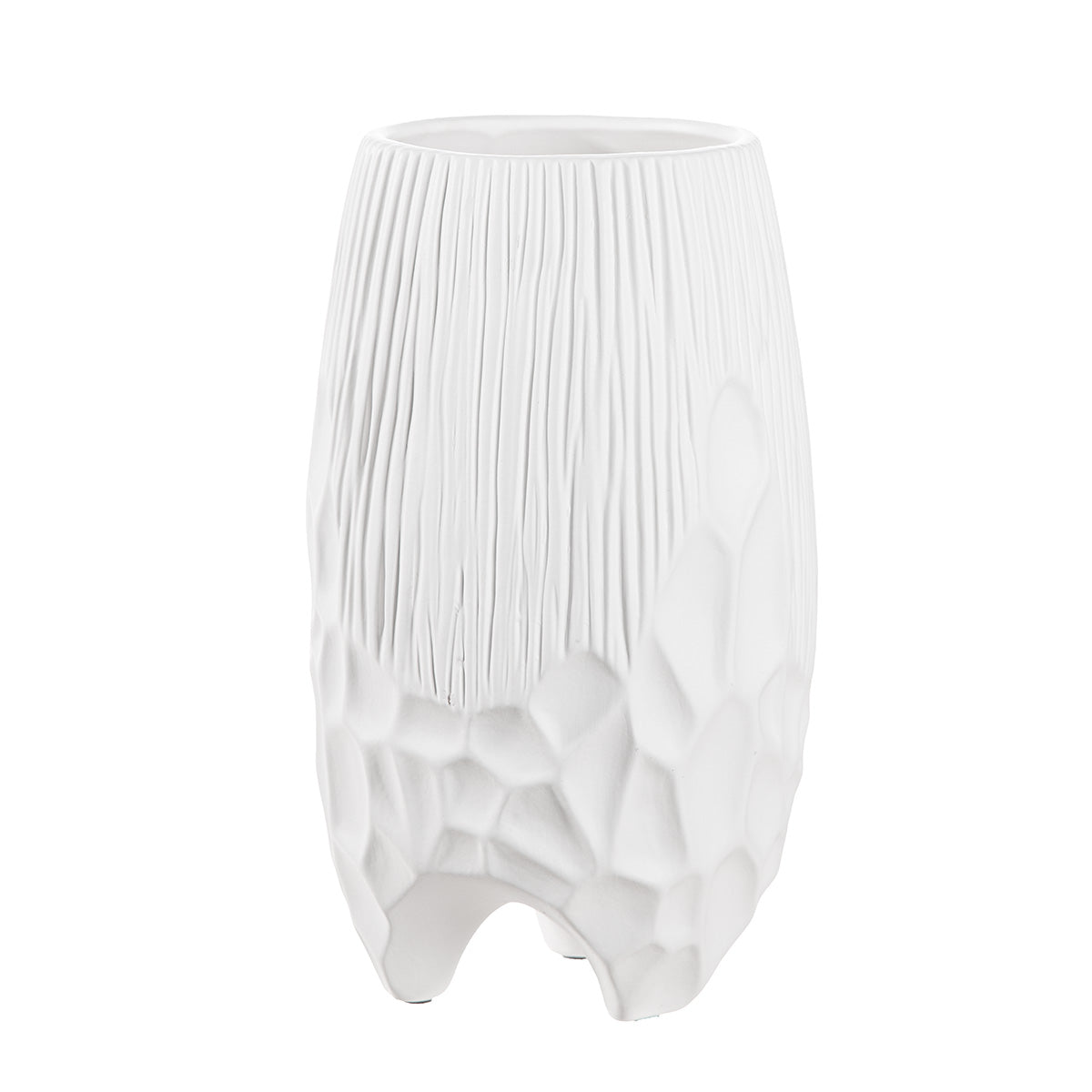 Roma Vaas Wit Keramiek 29 cm