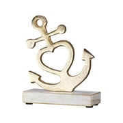 Gouden Anker Decoratie Aluminium